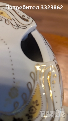 Порцеланов юбилеен супник 100 години Изида , снимка 3 - Колекции - 52870608