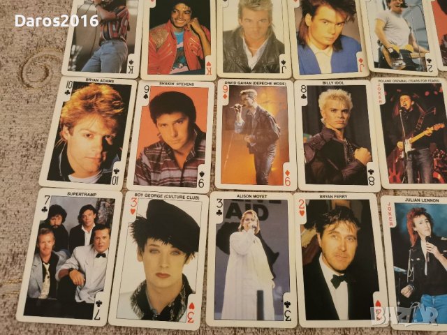 Колекция карти Dandy rock'n bublle 80 те, снимка 6 - Колекции - 39330216