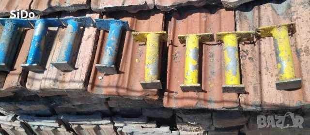 2 чифта по 4 бр.алуминиеви крака за кошери и подобни съдове,сандъци и други подобни