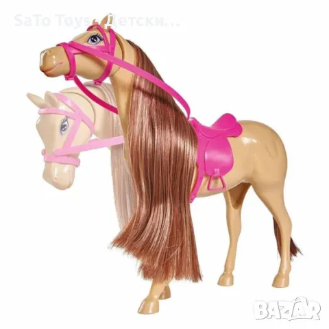 Комплект "Кукла с Кон" с аксесоари, снимка 3 - Кукли - 50440531