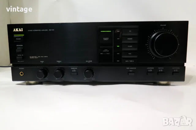 AKAI AM-32, снимка 5 - Ресийвъри, усилватели, смесителни пултове - 49805604