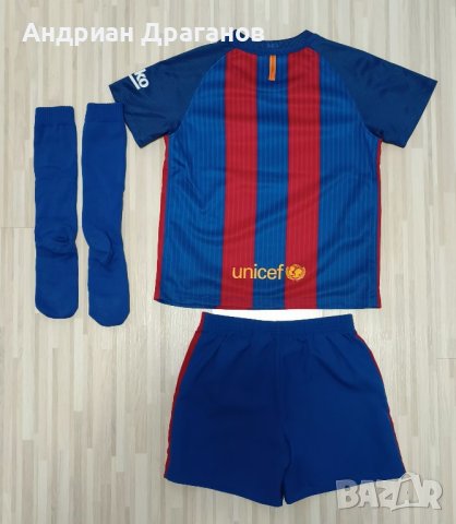Детски екип на FC Barcelona Nike , снимка 2 - Футбол - 43606186