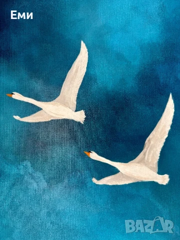 Картина на платно 50х50, снимка 3 - Картини - 50542960