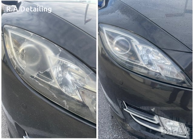 Професионално Пастиране/полиране на фарове,стопове Пловдив, снимка 7 - Полиране - 41103170