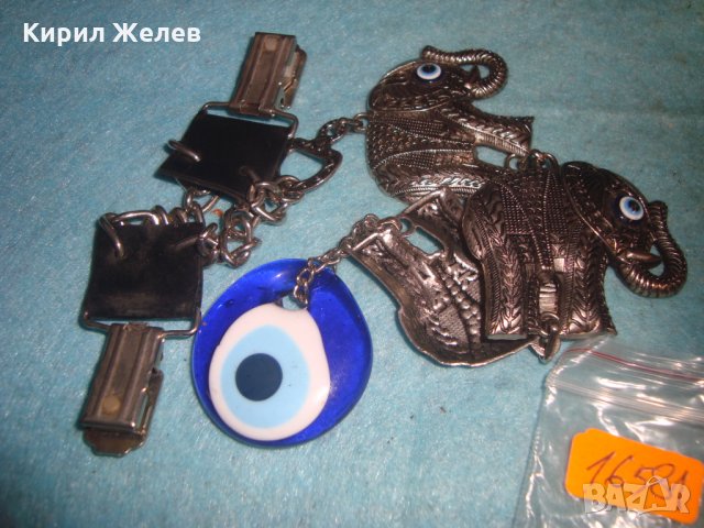 ОКОТО на ФАТИМА със СЛОНЧЕТА ОРИГИНАЛНО СРЕБРИСТО АРТ УКРАШЕНИЕ ВИСУЛКА 16581, снимка 6 - Други - 35189195