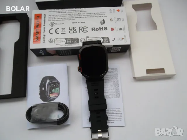 МЪЖКИ СМАРТ ЧАСОВНИК, снимка 3 - Мъжки - 49699397