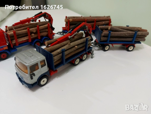SIKU 1:55 DAF,MAN и MERCEDES-BENZ, снимка 3 - Колекции - 52903109