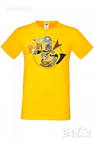 Мъжка тениска Star Wars mandalorian baby yoda 2,Междузвездни войни,Филм,Изненада,Подарък,Повод,, снимка 13 - Тениски - 37718067