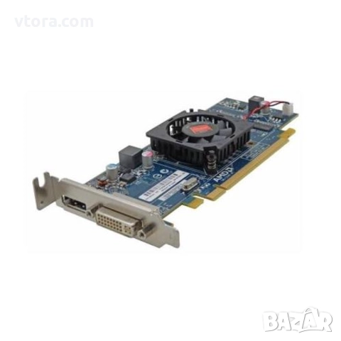 Видеокарта AMD Radeon HD 7450 1GB PCI-E DVI/DP Low profile