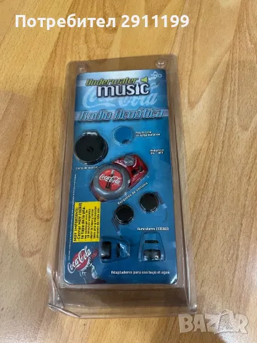 Водоустойчиво, мини радио Coca-Cola