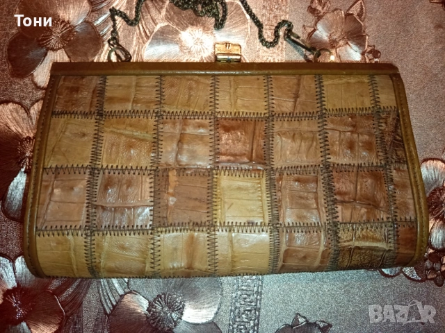 Нова Дамска Чанта Изцяло от Естествена Кожа , снимка 3 - Чанти - 53277437