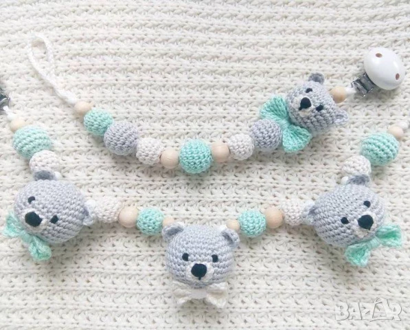 Бебешка дрънкалка или клипс за биберон  , снимка 8 - Други - 51173314