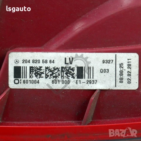 Десен стоп Mercedes-Benz C-Class 204 (W/S/C) 2007-2014 ID:148150, снимка 3 - Части - 51093744