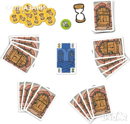 Настолна игра Knock, Knock! Dungeon! , снимка 3 - Игри и пъзели - 43034805