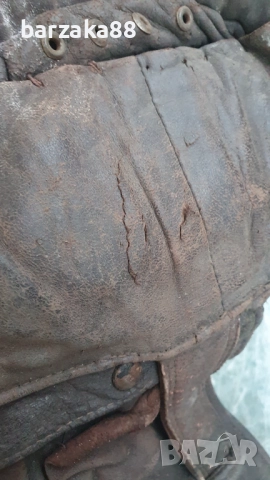 2 бр. Стари кожени Мото Каски, снимка 8 - Колекции - 52612047