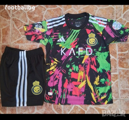 CR7 ❤️⚽️ детско юношески футболни екипи Ал Насър НОВО сезон 2025-26 година , снимка 14 - Футбол - 37516342