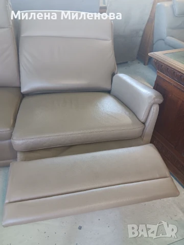 Холна гарнитура  - диван двойка с релакс функция и фотьойл , снимка 5 - Други стоки за дома - 51090451