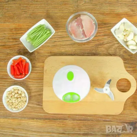 Speedy Chopper - Ръчен кухненски чопър , снимка 10 - Чопъри и пасатори - 48806170