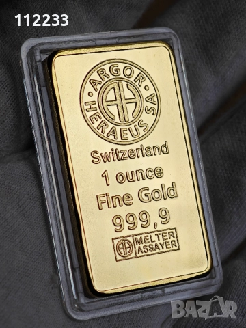 Argor-Heraeus 1 унция сувенирно кюлче