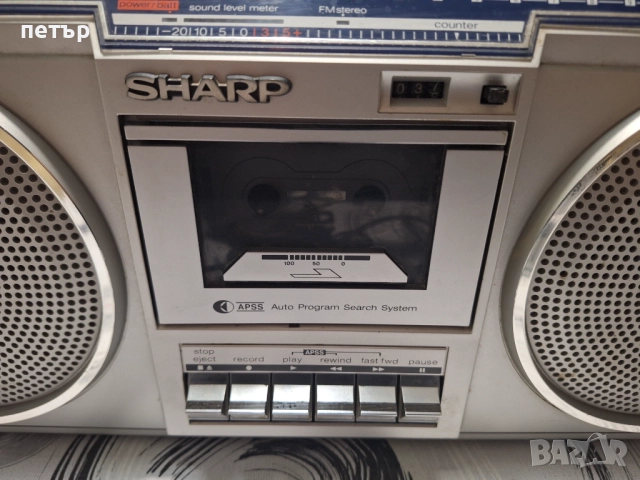 Касетофон Шарп 5454, снимка 11 - Радиокасетофони, транзистори - 52868395