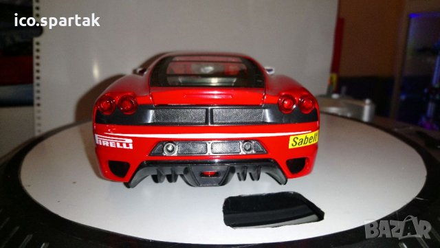 Ferrari 1 18 430 Challenge Hot whеels black , снимка 5 - Колекции - 32338202