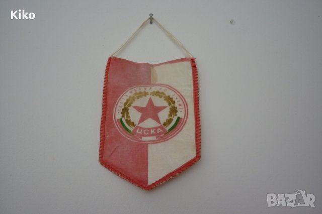 Старо флагче на ЦСКА "Септемврийско знаме", снимка 3 - Футбол - 40269471