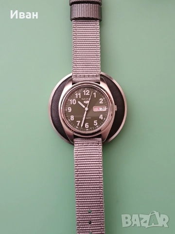 Часовник Seiko 5, снимка 2 - Мъжки - 51581623