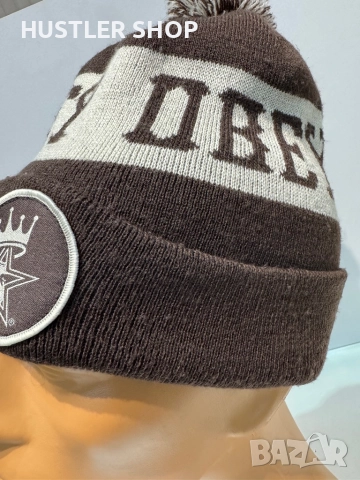 Мъжка зимна шапка OBEY, снимка 3 - Шапки - 52792506
