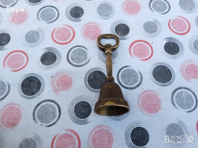 Звънче/отварачка месинг, снимка 3 - Други ценни предмети - 39830528