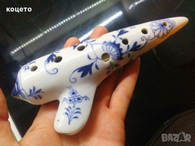 Порцеланова окарина Meissen, снимка 3 - Духови инструменти - 28057346