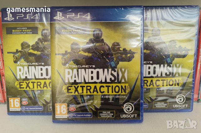 [ps4] НИСКА цена ! Tom Clancy’s Rainbow Six: Extraction/ Нови, снимка 1 - Игри за PlayStation - 43450694