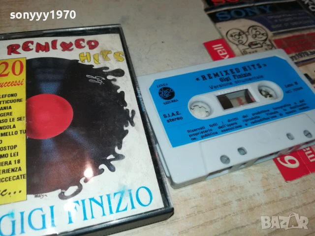 GIGI FINIZIO-ORIGINAL TAPE ВНОС ITALY 1906251201, снимка 9 - Аудио касети - 50722522