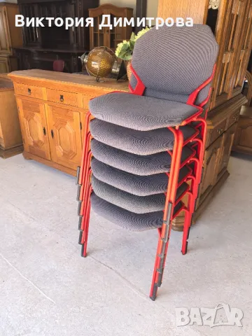 Столове Fröscher - комплект от 6 броя, снимка 13 - Столове - 49611031