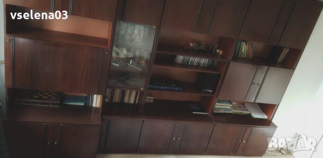 Секция махагон, снимка 2 - Секции и витрини - 27049343