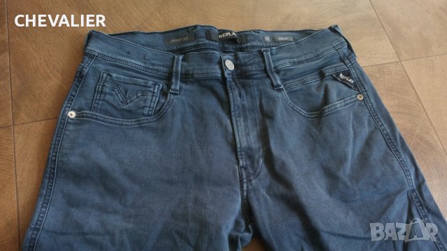 REPLAY HYPERFLEX Jeans размер 32/32 мъжки еластични дънки 37-59, снимка 7 - Дънки - 43555799