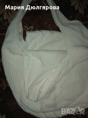 Дамска плетена чанта, снимка 3 - Чанти - 28904495