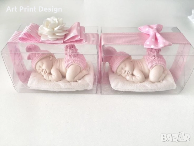 ~•°Гипсови фигурки "Спящо бебче"°•~, снимка 14 - Фигурки - 48672575