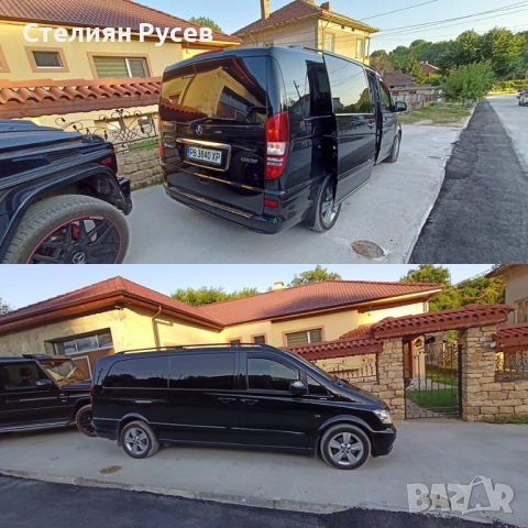 mercedes viano ambiente 3.0CDI Extra Long 224к.с / 7+1 - цена 32 600 лв или 16668,12 евро ,моля БЕЗ , снимка 6 - Бусове и автобуси - 51974308