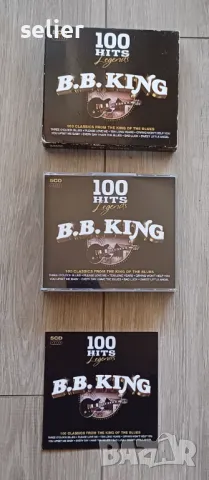 B.B. King ‎– 100 Hits Legends B.B. King Box Set от 5 диска+книжка Състоянието на дисковете е отлично, снимка 1 - CD дискове - 48319704