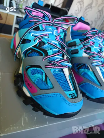 Balenciag Blue 💙 Pink Уникални Унисекс Мъжки дамски кецове маратонки , снимка 2 - Маратонки - 50086389
