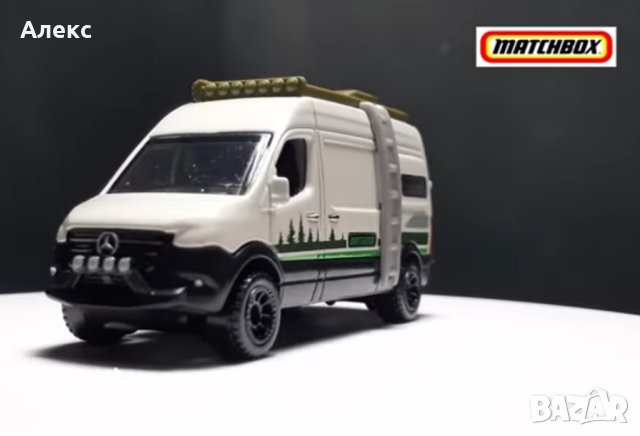 Mercedes-Benz Sprinter Matchbox moving parts 