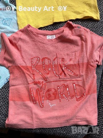 Лот детски тениски 12-18 мес ( 86 размер) , снимка 11 - Други - 40689366