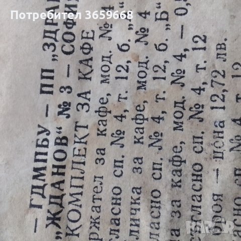 Сервиз за кафе от 1977г., снимка 6 - Сервизи - 40265932