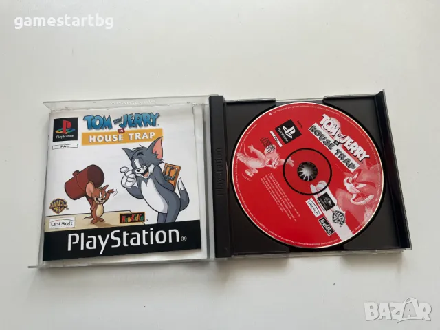 Tom & Jerry in House Trap за PS1, снимка 3 - Игри за PlayStation - 49347592