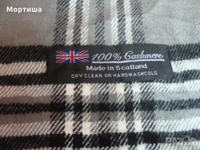 100 % кашмир шал , снимка 3 - Шалове - 27465303
