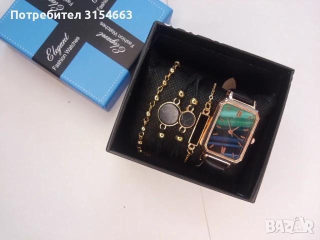 Дамски комплект часовник с гривни , снимка 10 - Дамски - 51354489