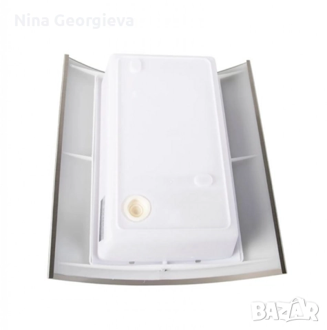 2бр/ Външна градинска лампа аплик от неръждаема стомана – IP44, снимка 4 - Лампи за стена - 51870880