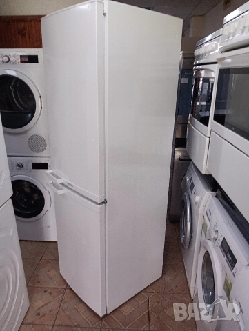 Комбиниран хладилник с фризер Миеле Miele 55см широк с две години гаранция!, снимка 2 - Хладилници - 52544009