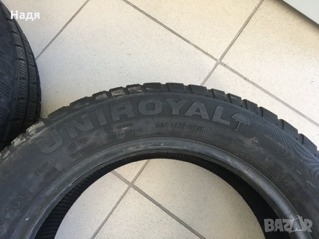 Зимни гуми платови Uniroyal -195/60/16C -2бр., снимка 6 - Гуми и джанти - 26890341