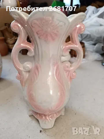 стара керамична ваза , снимка 3 - Вази - 48734703